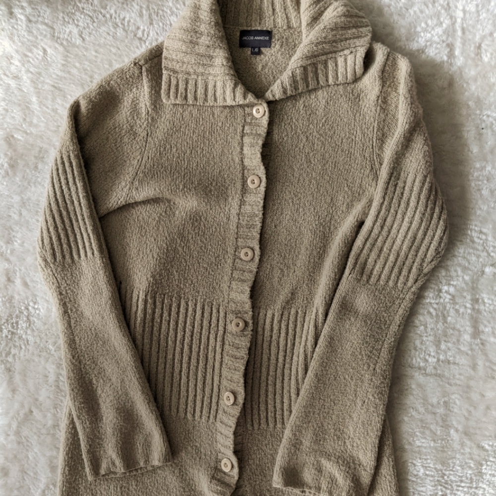 Jacob Annexe Beige Cardigan